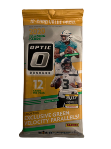 2020-21 NFL Donruss Optic Cello Pack