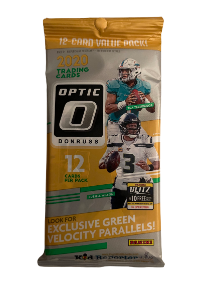 2020-21 NFL Donruss Optic Cello Pack