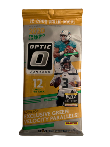 2020-21 NFL Donruss Optic Cello Pack