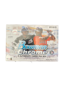 2020 Bowman Chrome HTA Choice MLB Hobby Box