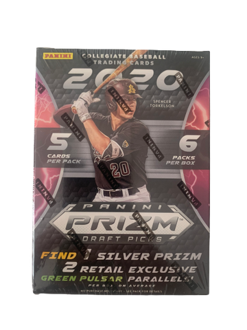 2020-21 Panini Prizm MLB Draft Picks Blaster Box