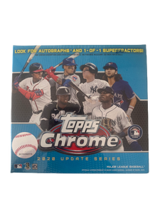 2020 Topps Chrome Update Series MLB Mega Box