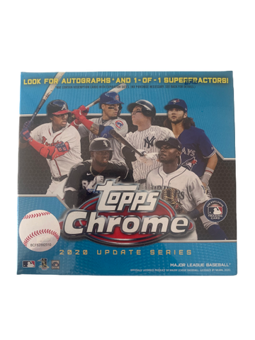 2020 Topps Chrome Update Series MLB Mega Box