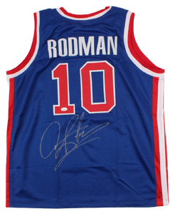 Dennis Rodman Signed Jersey (JSA COA)