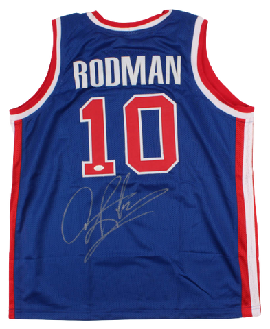 Dennis Rodman Signed Jersey (JSA COA)