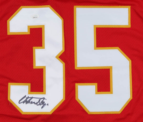 Christian Okoye Signed Jersey (JSA COA)